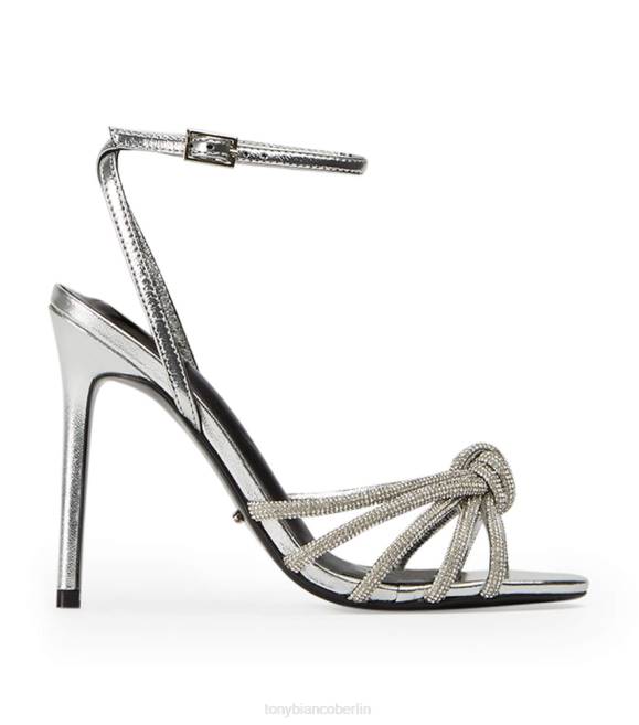 Stöckelschuhe| de Tony Bianco Frauen Kyla-Heels Silberfolie 462455